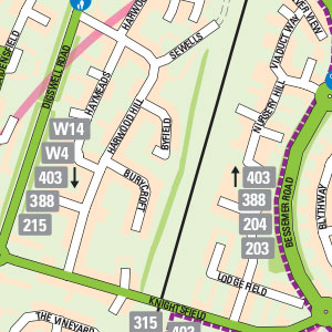 Travel to Welwyn Garden City's Travel Plan Map